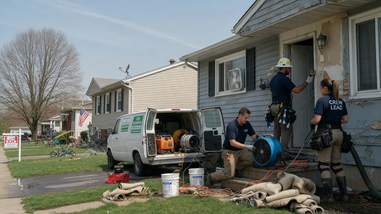 Flood Cleanup in Ludington, MI near me